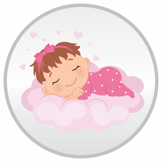 Sikkawala BIS Hallmarked  Baby Girl 999 Silver Coin 20 gm - SKNBGCP-20