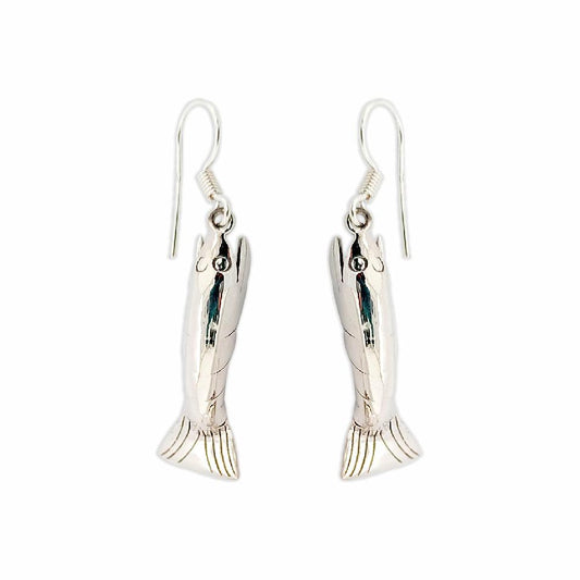 Sikkawala 925 Sterling Silver Oxidised Silver Animals Dangle Earring For Women 3000353-1