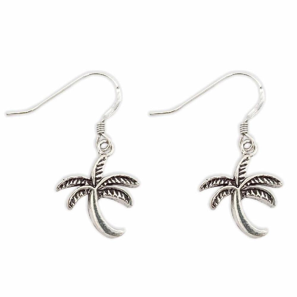 Sikkawala 925 Sterling Silver Oxidised Silver Floral Drop Earring For Women 3000365-1