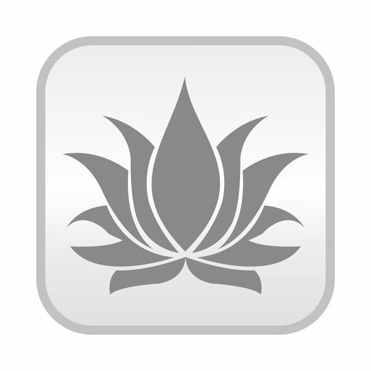 Sikkawala BIS Hallmarked Lotus 999 Silver Coin 100 gm - SKSLPCC-100