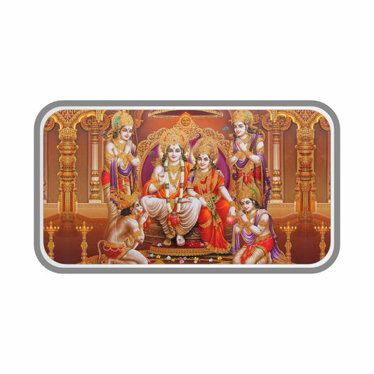 Sikkawala BIS Hallmarked Ram Darbar Color 999 Silver Coin 100 gm - SKNBRDC-100