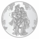 Sikkawala BIS Hallmarked Radha Krishna 999 Silver Coin 20 gm- SKRRK-20