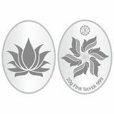 Sikkawala BIS Hallmarked Lotus 999 Silver Coin 20 gm - SKOLPCC-20