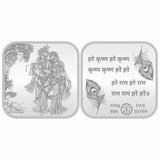 Sikkawala BIS Hallmarked Radha Krishna 999 Silver Coin 100 gm- SKSRK-100