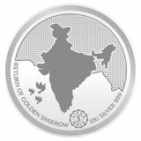 Sikkawala BIS Hallmarked Indian National Festival Independence Day 999 Silver Coin 10 gm-SK10IRCP