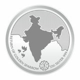 Sikkawala BIS Hallmarked Lotus 999 Silver Coin 25 gm - SKLRCP-25