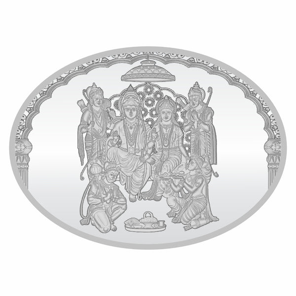 Sikkawala BIS Hallmarked Ram Darbar 999 Silver Coin 20 gm- SKORD-20