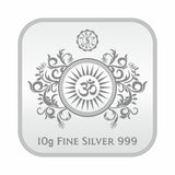 Sikkawala BIS Hallmarked Laxmi Ganesh Color 999 Silver Coin 10 gm - SKSCLGCC-10