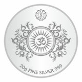 Sikkawala BIS Hallmarked Khatu Shyam Color 999 Silver Coin 20 gm - SKRCSYCP-20