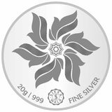 Sikkawala BIS Hallmarked Onam Color 999 Silver Coin 20 gm - SKOCRCP-20