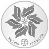Sikkawala BIS Hallmarked Janmashatmi Color 999 Silver Coin 20 gm - SKJCRCP-20