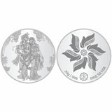 Sikkawala BIS Hallmarked Radha Krishna 999 Silver Coin 20 gm- SKRRK-20