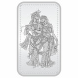 Sikkawala BIS Hallmarked Radha Krishna 999 Silver Coin 50 gm- SKNBRK-50