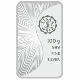 Sikkawala BIS Hallmarked Radha krishna 999 Silver Coin 100 gm - SKBCRK-100