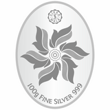 Sikkawala BIS Hallmarked Prosperity 999 Silver Coin 100 gm - SKOPTCC-100