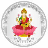 Sikkawala BIS Hallmarked Laxmi Color 999 Silver Coin 100 gm - SKRCLXCP-100