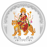 Sikkawala BIS Hallmarked Durga ji Color 999 Silver Coin 20 gm - SKRCDGCP-20