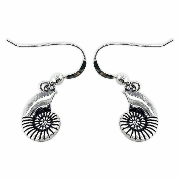 Sikkawala 925 Sterling Silver Oxidised Silver Abstract Drop Earring For Girls 3000223-1