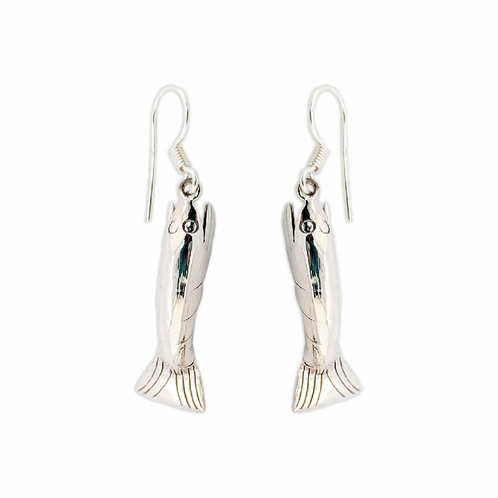 Sikkawala 925 Sterling Silver Oxidised Silver Animals Dangle Earring For Women 3000353-1