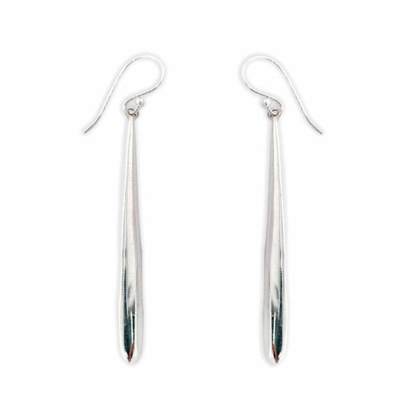 Sikkawala 925 Sterling Silver Oxidised Silver Teardrop Dangle Earring For Women 3000379-1