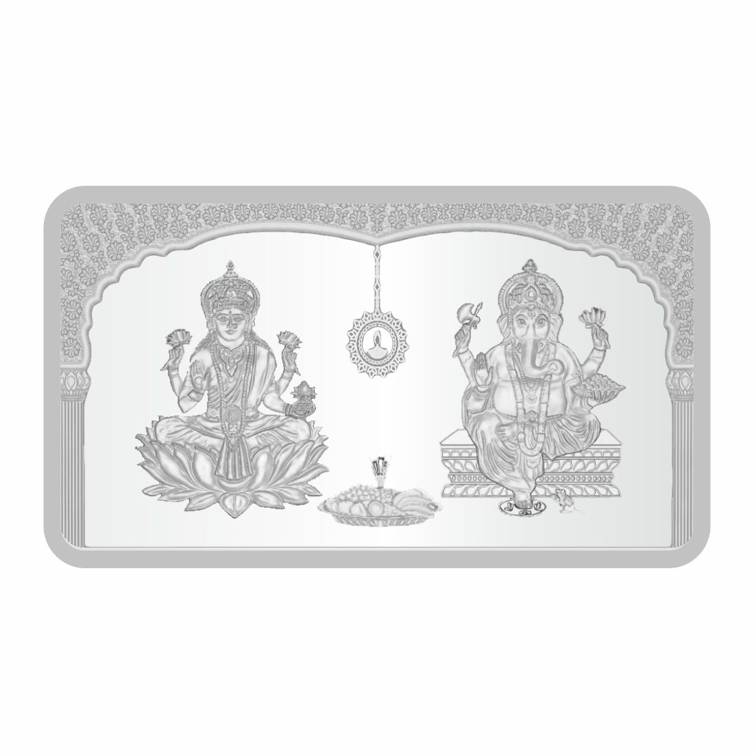 Sikkawala BIS Hallmarked Laxmi Ganesh 999 Silver Coin 20 gm - SKNBLG-20