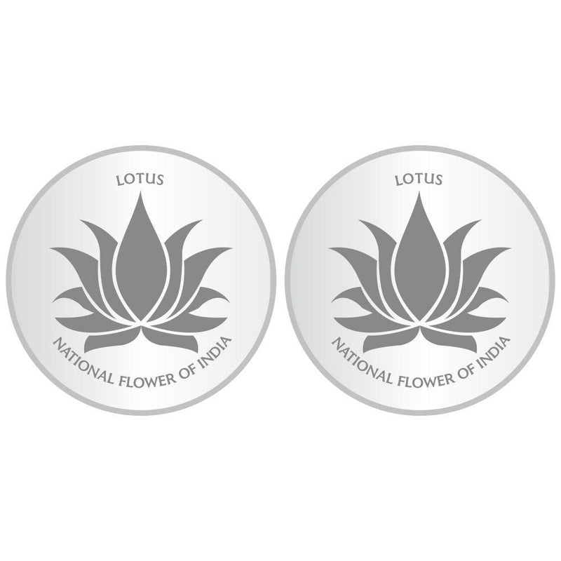 Sikkawala BIS Hallmarked Tirupati balaji Color 999 Silver Coin 10 gm - SKRCTBCC-10